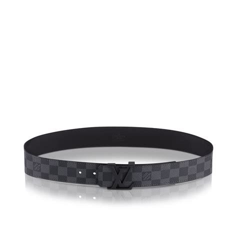 checkered lv black belt|louis vuitton belt damier black.